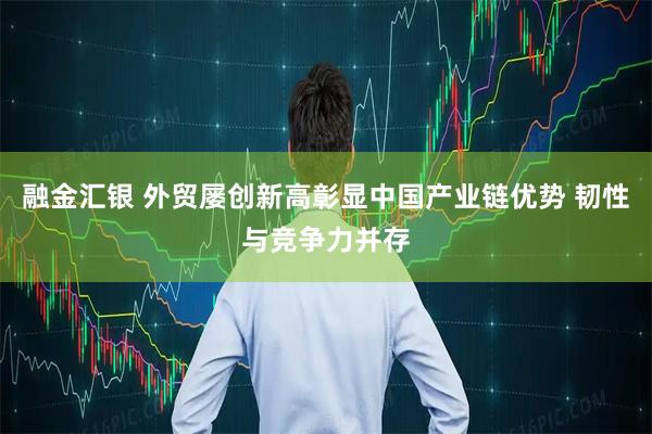 融金汇银 外贸屡创新高彰显中国产业链优势 韧性与竞争力并存